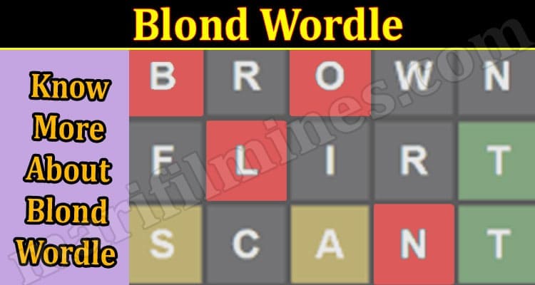 Gaming Tips Blond Wordle