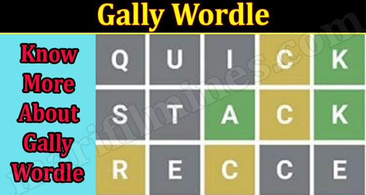 Gaming Tips Gally Wordle