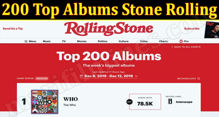 Latest News 200 Top Albums Stone Rolling