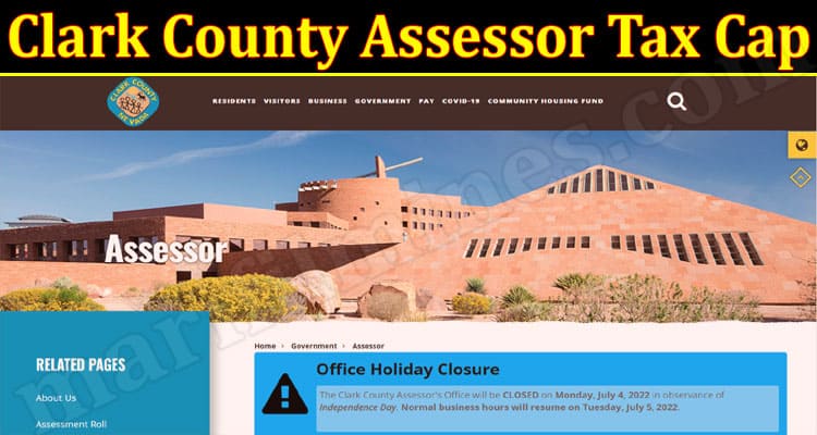 Latest News Clark County Assessor Tax Cap