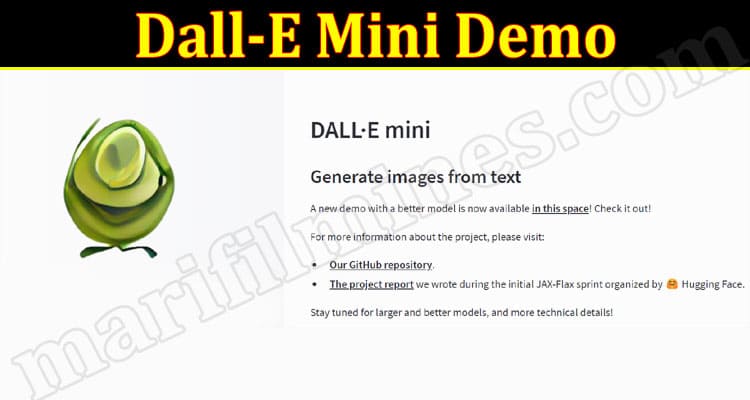 Latest News Dall-E Mini Demo
