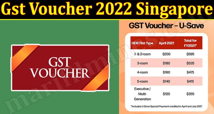 Latest News Gst Voucher 2022 Singapore