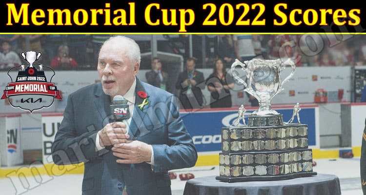 Latest News Memorial Cup 2022 Scores