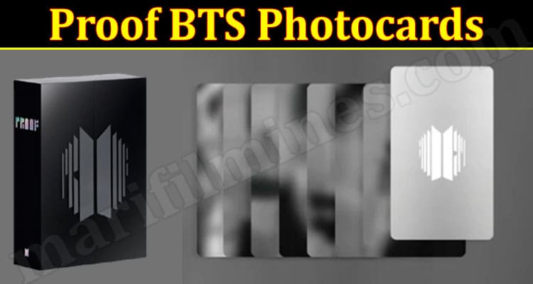Latest News Proof BTS Photocards