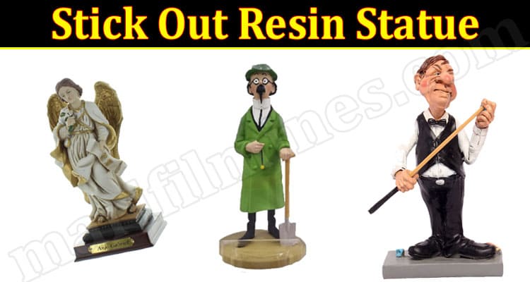 Latest News Stick Out Resin Statue