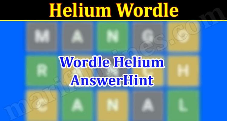 Gaming Tips Helium Wordle