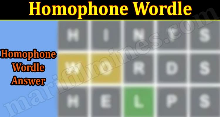 Gaming Tips Homophone Wordle