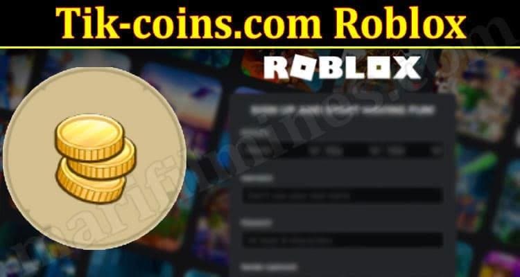 Gaming Tips Tik-coins.com Roblox