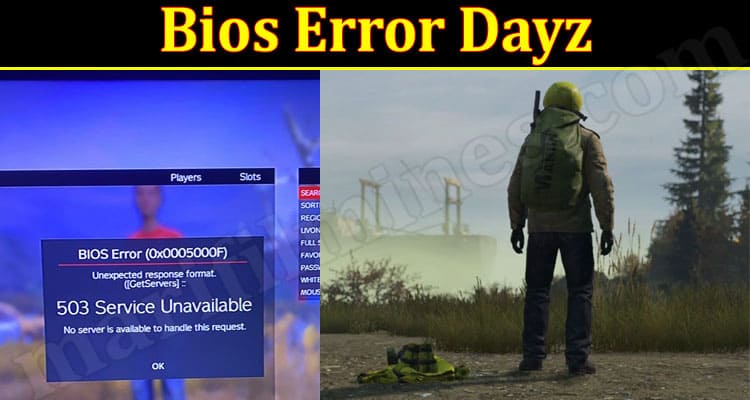 Gaming Tips Bios Error Dayz
