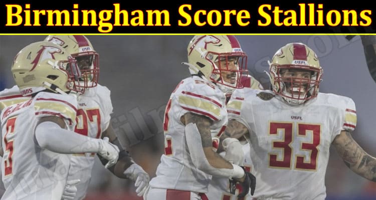 Latest News Birmingham Score Stallions