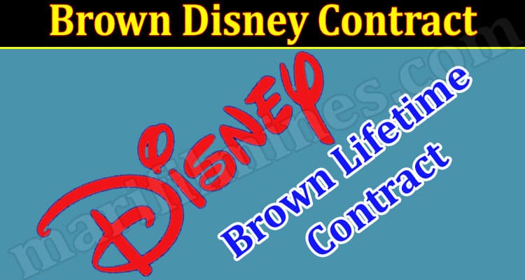 Latest News Brown Disney Contract