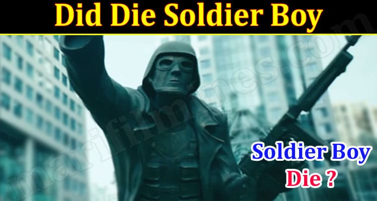 Latest News Did Die Soldier Boy
