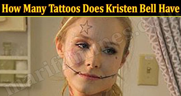 Latest News How Many Tattoos Does Kristen Bell Have
