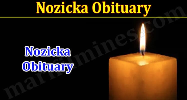 Latest News Nozicka Obituary