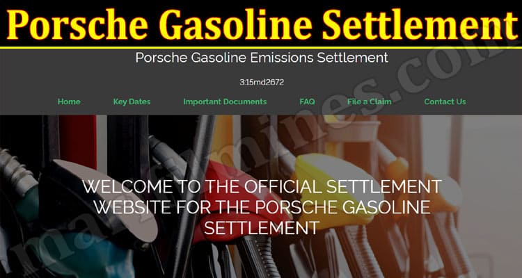 Latest News Porsche Gasoline Settlement