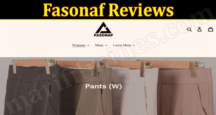 Fasonaf Online Website Reviews
