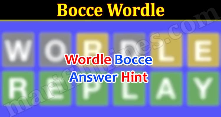 Gaming Tips Bocce Wordle