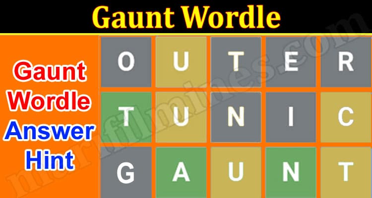 Gaunt Wordle {Sep 2022} Puzzle 444 Correct Solution!