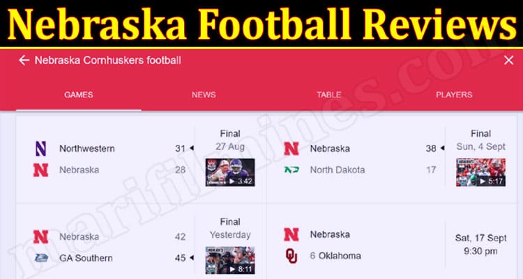 Latest News Nebraska Football Reviews