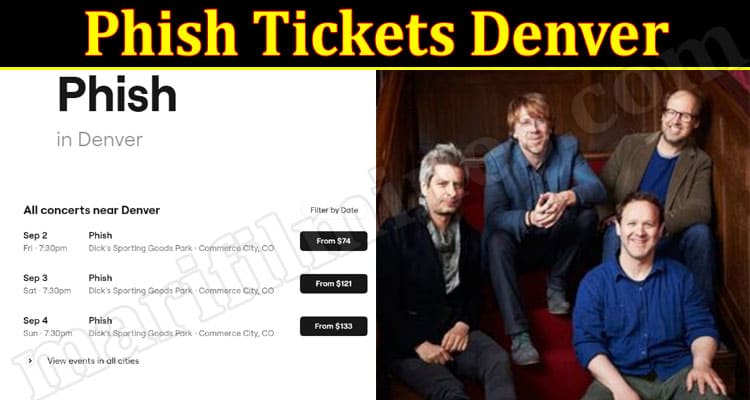 Latest News Phish Tickets Denver
