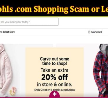 Kohls .Com Shopping Online website Reviews