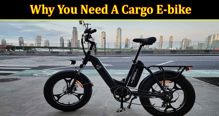 Why You Need a Cargo E-bike