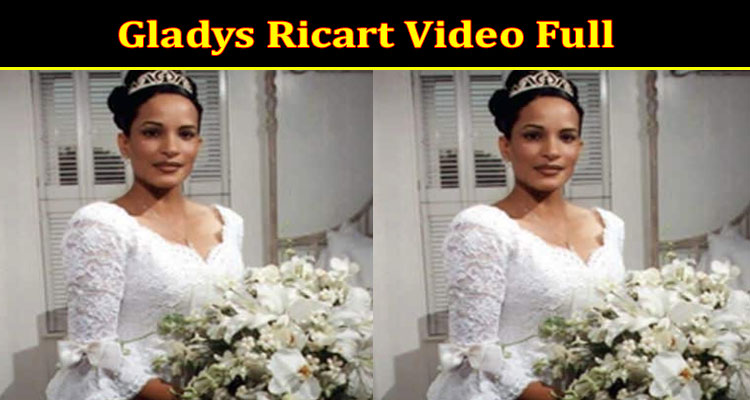 Latest News Gladys Ricart Video Full