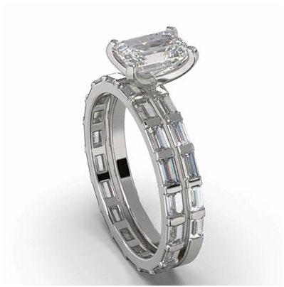 Emerald Cut Diamond Engagement Rings-It’s never too late