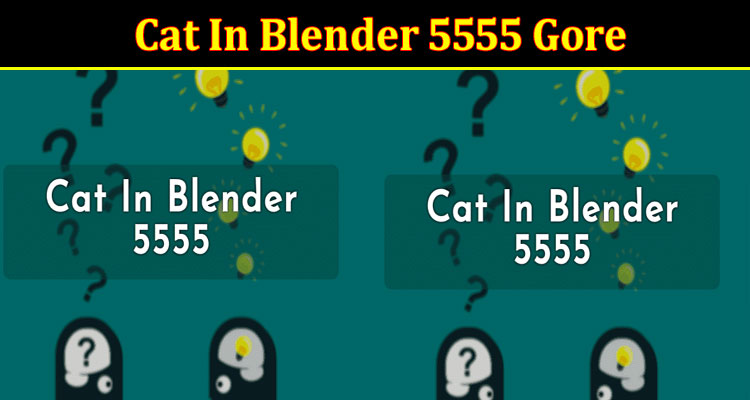 Latest News. Cat In Blender 5555 Gore