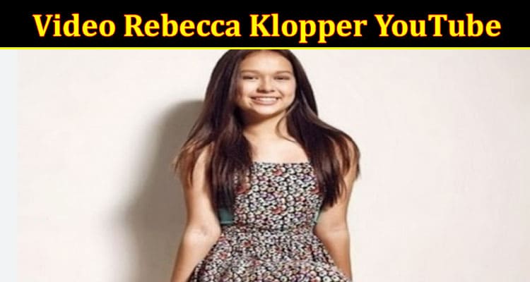 Latest News Video Rebecca Klopper YouTube