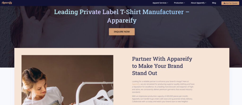 Private Label T-Shirt Manufacturer