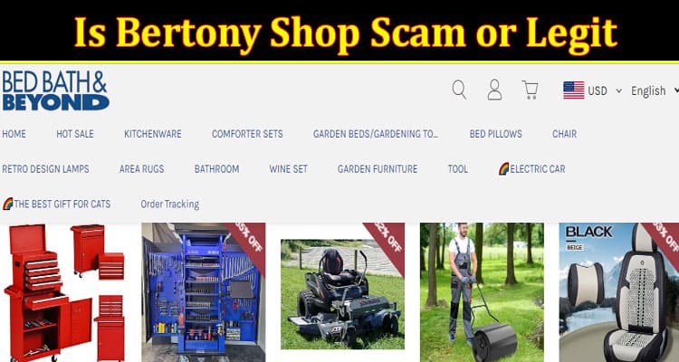 Bertony Shop Online Website Reviews