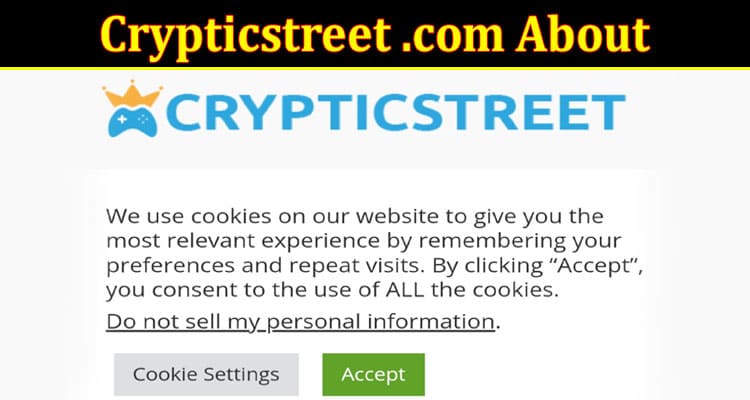 Latest News Crypticstreet .com About