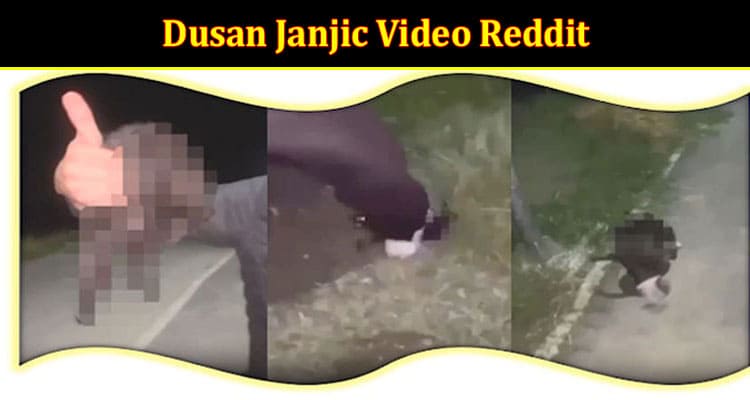 Latest News Dusan Janjic Video Reddit