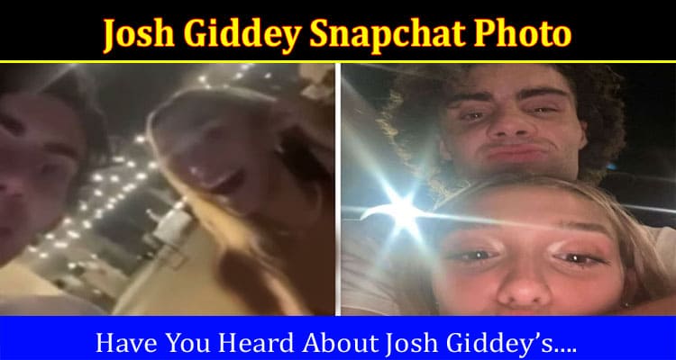 Latest News Josh Giddey Snapchat Photo