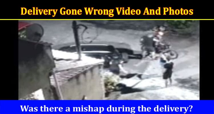{Full Video} Delivery Gone Wrong Video And Photos: Details Of The Accident On Zacarias Portal!
