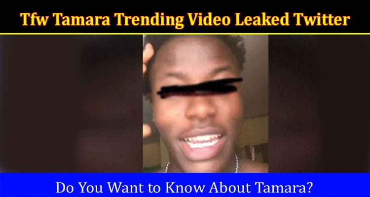 Latest News Tfw Tamara Trending Video Leaked Twitter