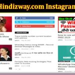 Latest News Hindizway.com Instagram